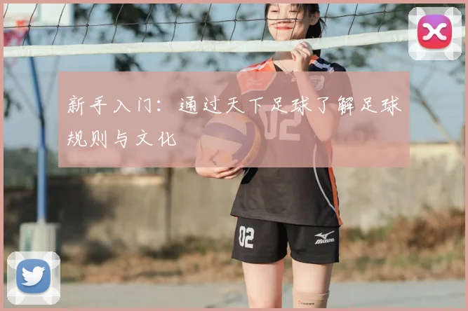 新手入门：通过天下足球了解足球规则与文化